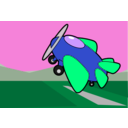 download Flieger clipart image with 90 hue color