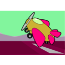download Flieger clipart image with 270 hue color