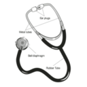 download 58294main The Brain In Space Page 127 Stethoscope With Labels clipart image with 90 hue color