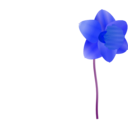 download Daffodil clipart image with 180 hue color