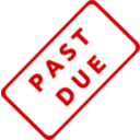 Past Due Business Stamp 1