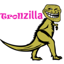 download Trollzilla clipart image with 315 hue color