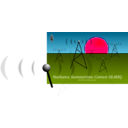 download Sunset Qsl clipart image with 315 hue color
