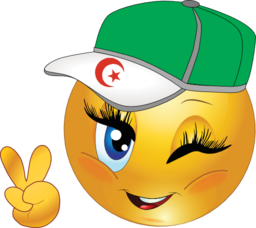 Algerian Girl Smiley Emoticon