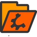 Folder Orange Open