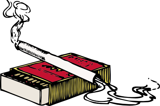 Cigarette And Matchbox