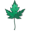 download Maple Leaf clipart image with 135 hue color