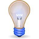 download Light Bulb clipart image with 180 hue color