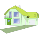 download House 4 clipart image with 45 hue color