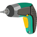 download Screwdriver Battery Powered Electric clipart image with 45 hue color