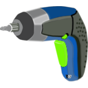 download Screwdriver Battery Powered Electric clipart image with 90 hue color