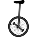 download Unicycle clipart image with 90 hue color