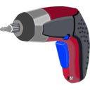 download Screwdriver Battery Powered Electric clipart image with 225 hue color