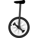 download Unicycle clipart image with 270 hue color