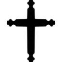 download Simple Fancy Cross clipart image with 135 hue color