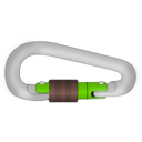 download Carabiner clipart image with 90 hue color