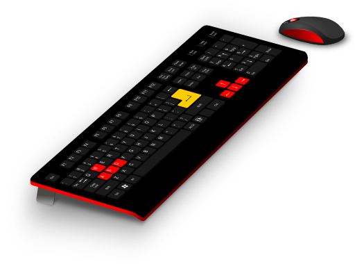 Generic Gaming Keyboard Mouse