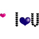 download Red Heart clipart image with 270 hue color