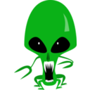 download Alien clipart image with 45 hue color