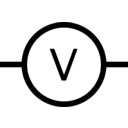 Iec Volt Meter Symbol