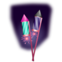 download Firework clipart image with 315 hue color