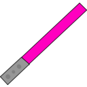 download Red Light Saber clipart image with 315 hue color