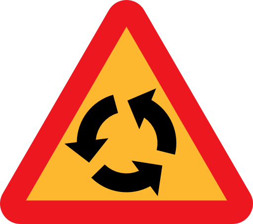 Roundabout Sign